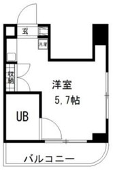 第26クリスタルマンションの物件間取画像